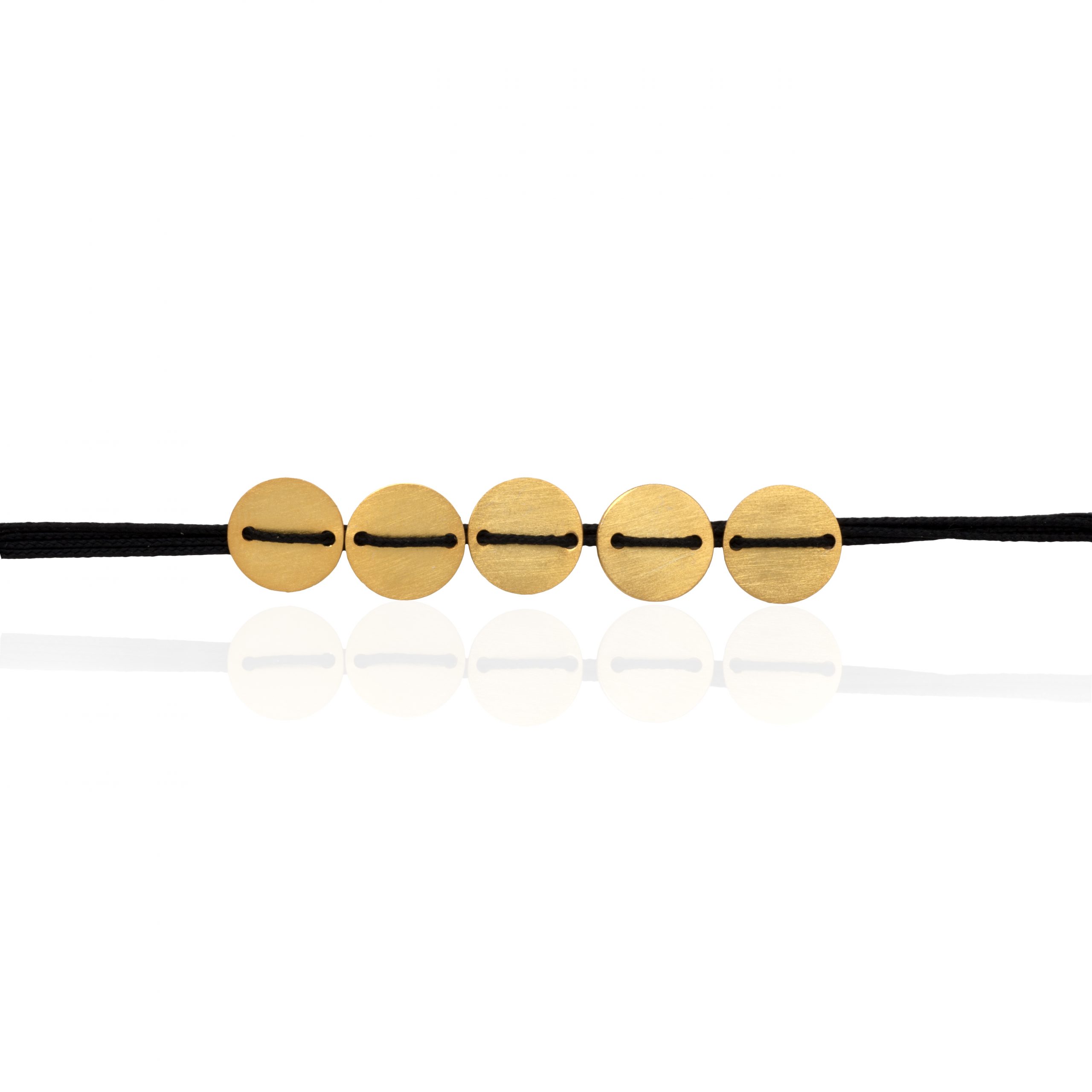 Coin bracelet gold
