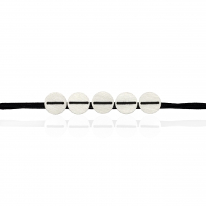 Coin bracelet silver