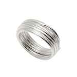 Linear ring silver thumbnail 1
