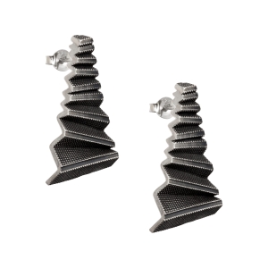 Pyramid earrings
