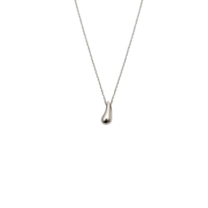 Drop necklace silver small