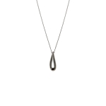 Drop necklace black large thumbnail 1