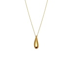 Drop necklace gold large thumbnail 1