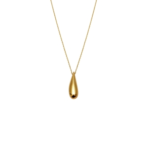 Drop necklace gold large