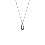 Drop necklace silver large thumbnail 1