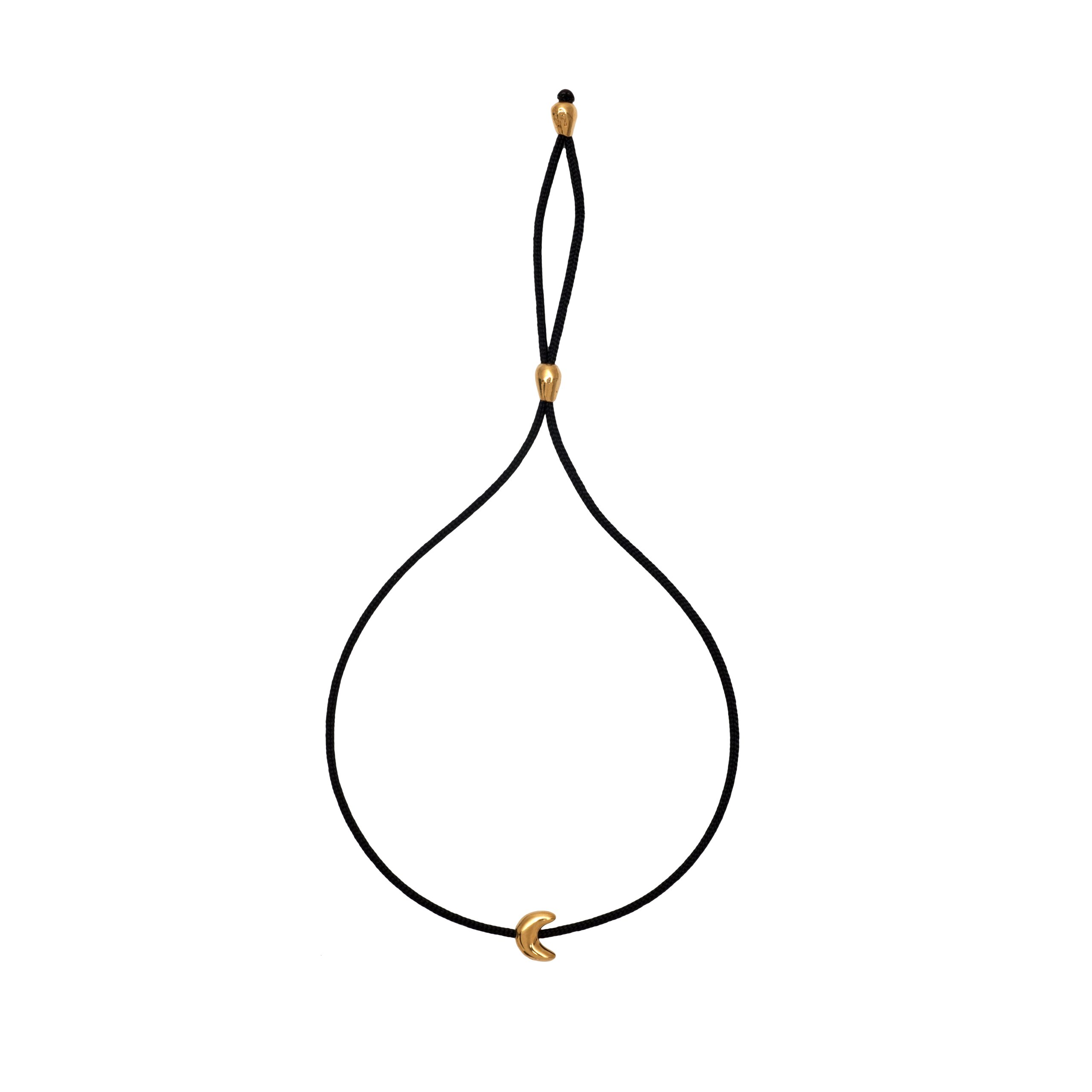 Moon bracelet gold