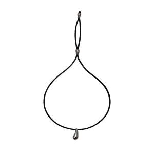 Drop bracelet black