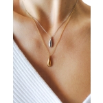 Drop necklace silver large thumbnail 2