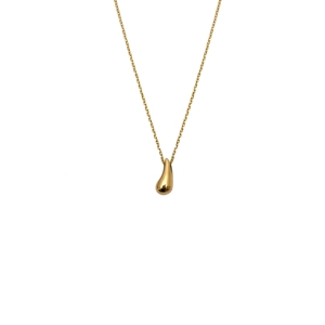 Drop necklace gold small