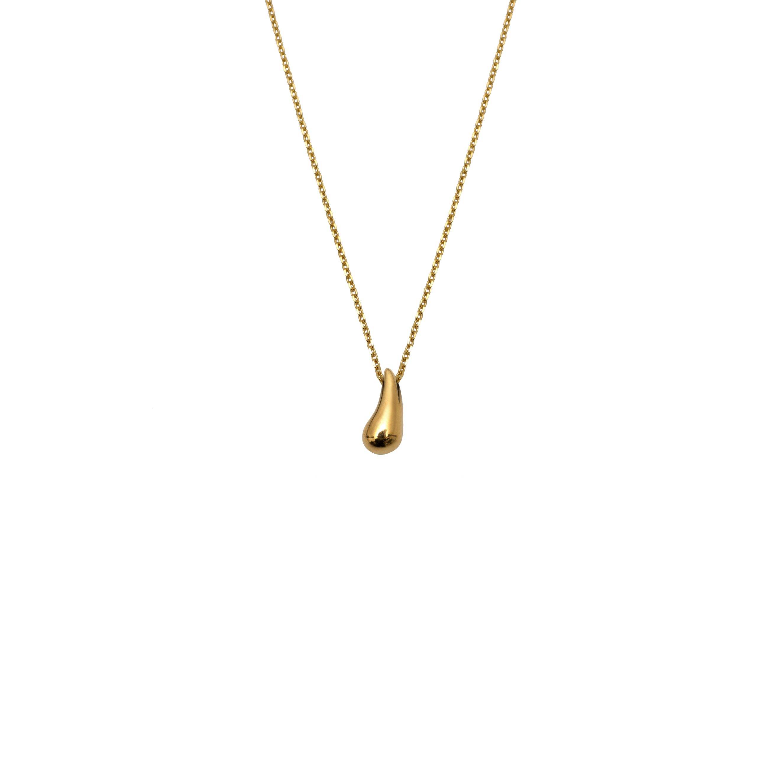 Drop necklace gold small