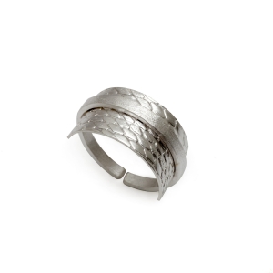 Double ring silver