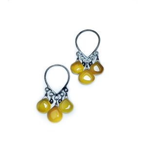 Lemon Chalcedony Earrings