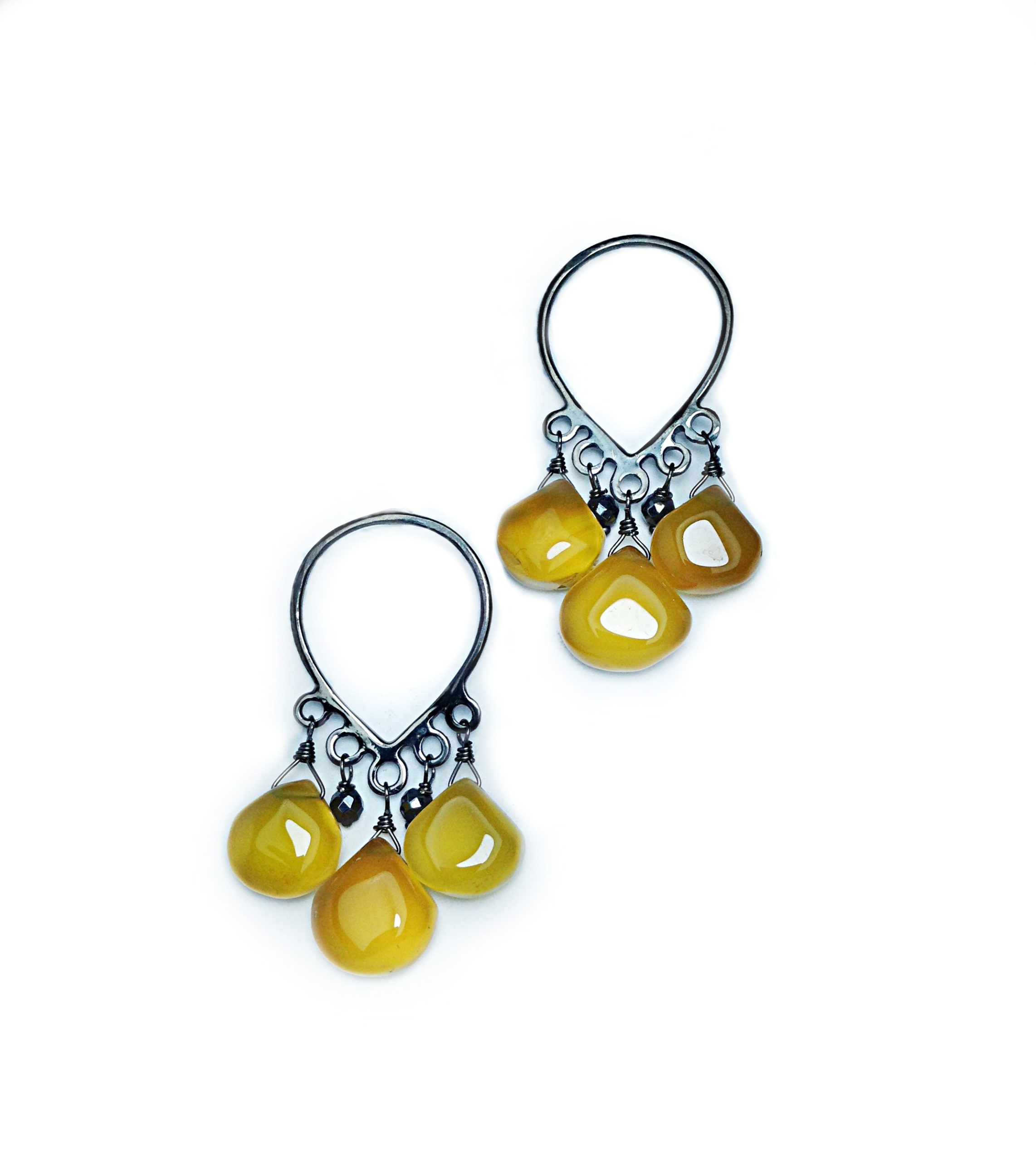 Lemon Chalcedony Earrings