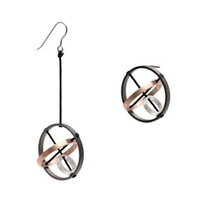 Circle 3D Earrings