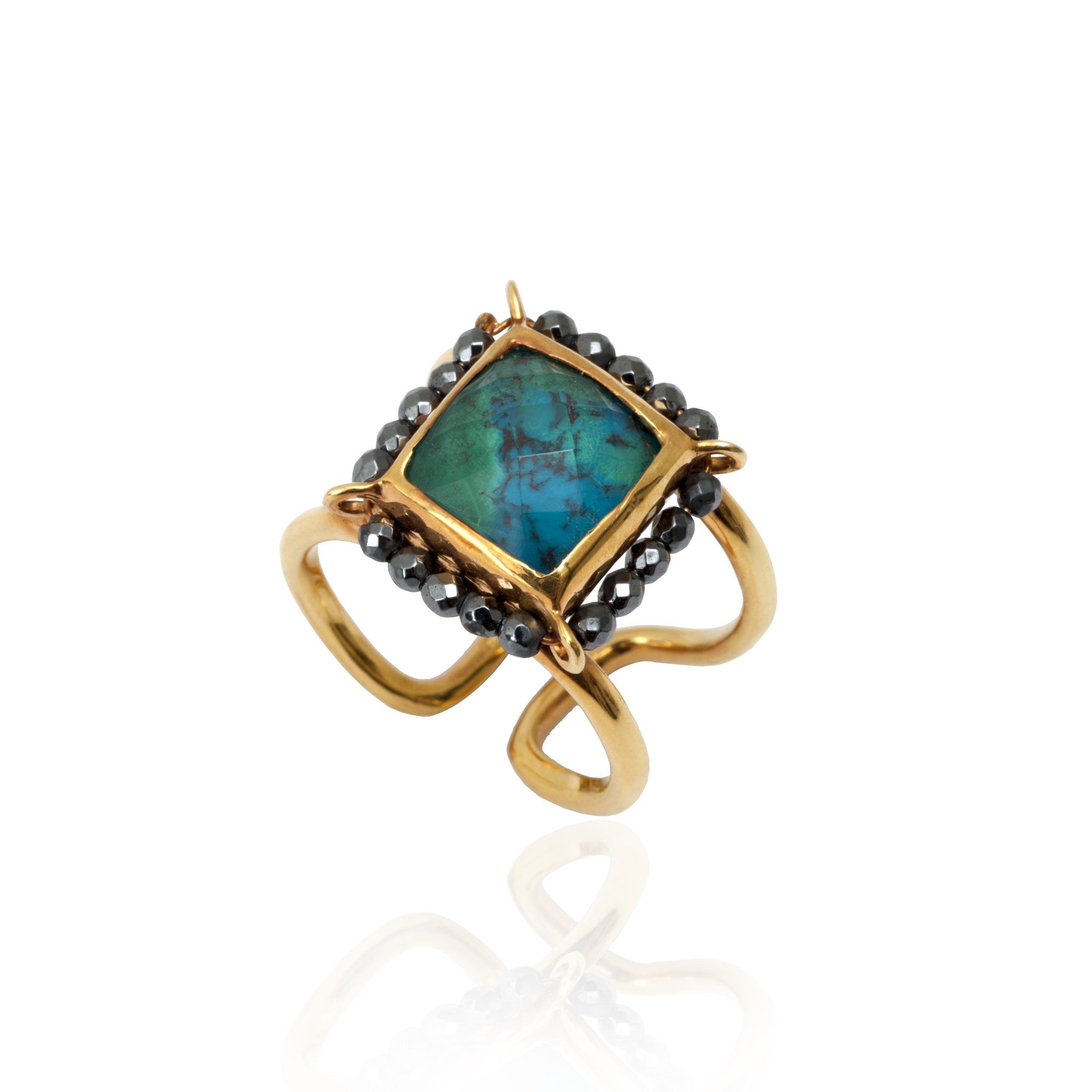 Chrysocolla ring