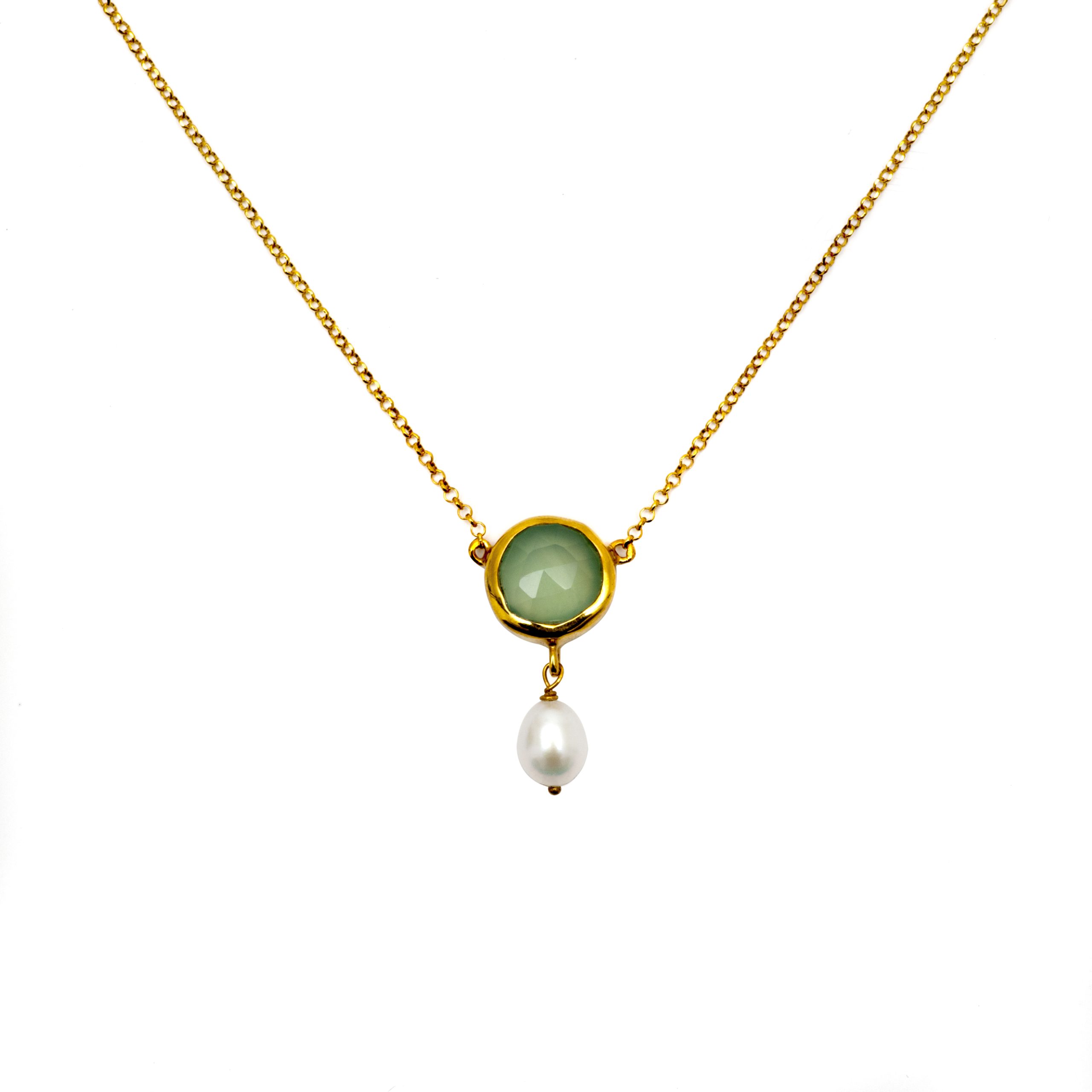 Chalcedony pendant