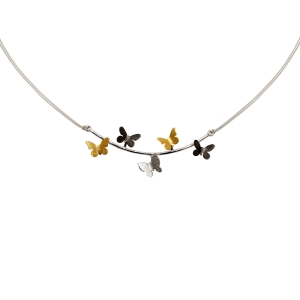 Butterflies necklace