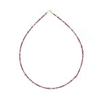 Pink jade necklace thumbnail 2