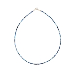 Blue jade necklace thumbnail 1