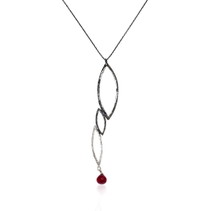 Silver oxidized leaf harmony