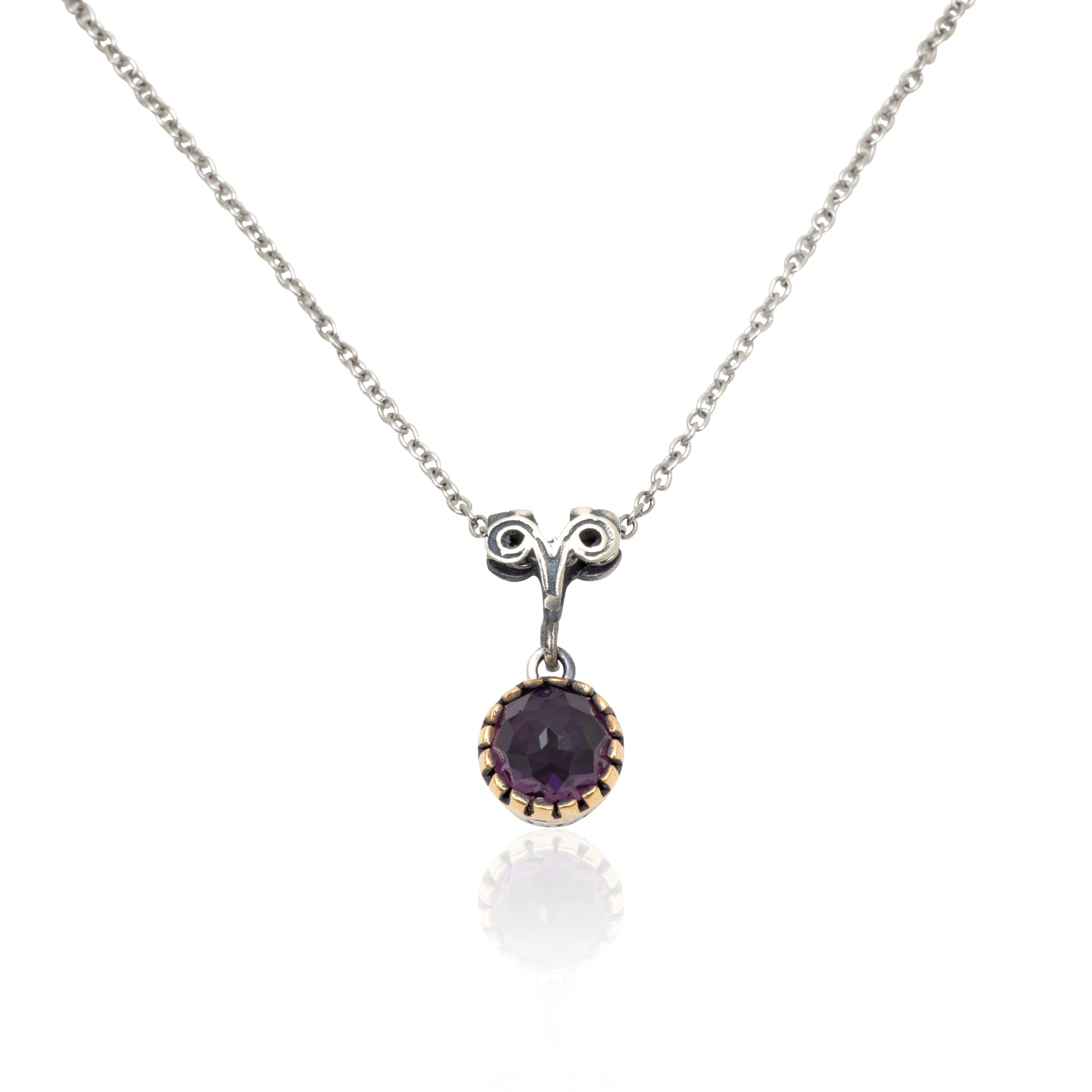Amethyst necklace
