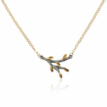 Olive branch necklace thumbnail 2