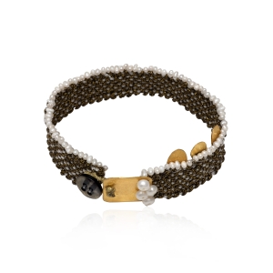 Woven bracelet.