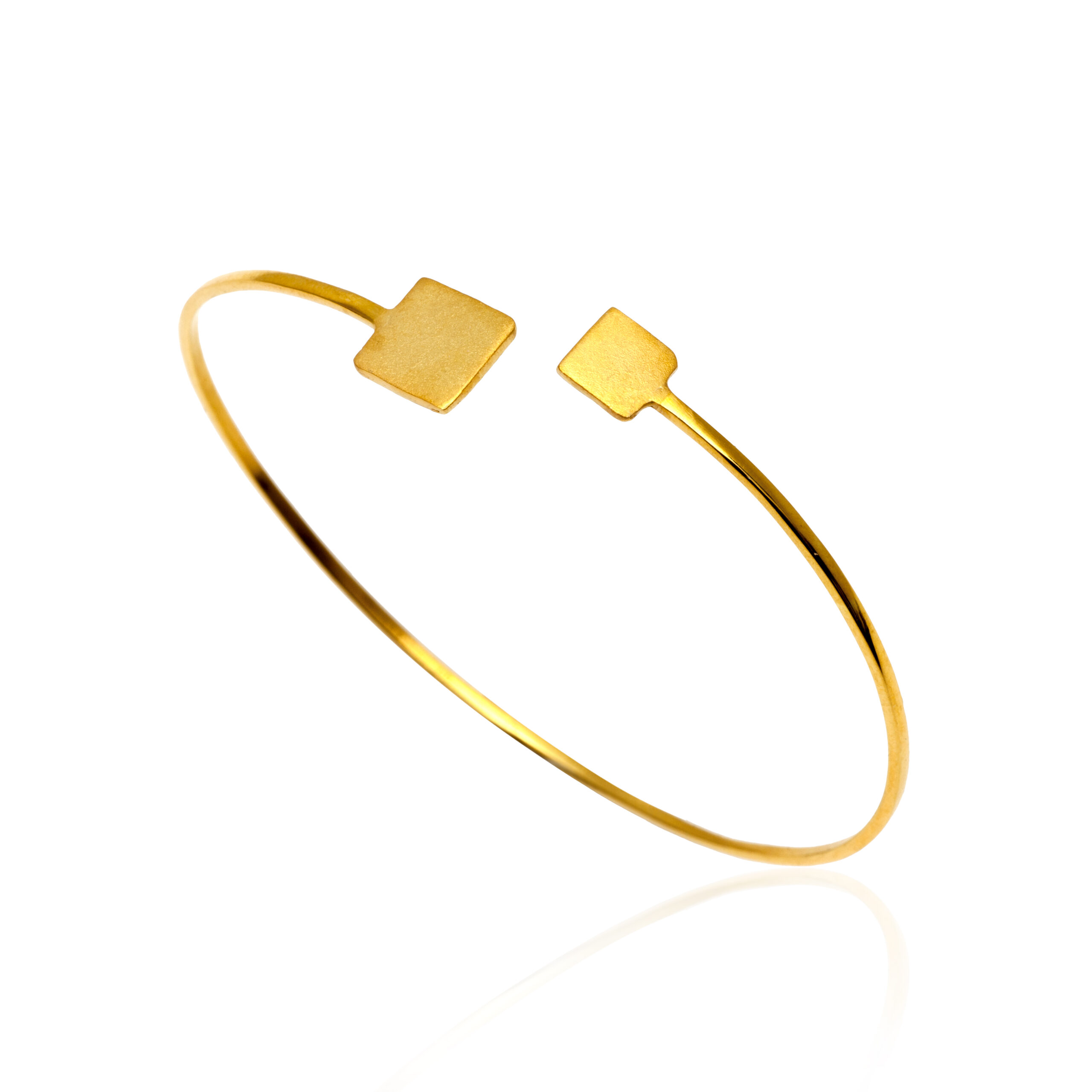 Square cuff bracelet