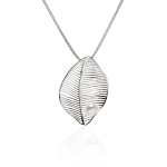Leaf with pearl necklace thumbnail 2