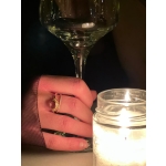 Pink quartz ring thumbnail 2