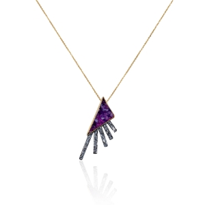 Necklace eyelash