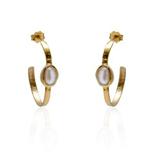 Pearl hoops