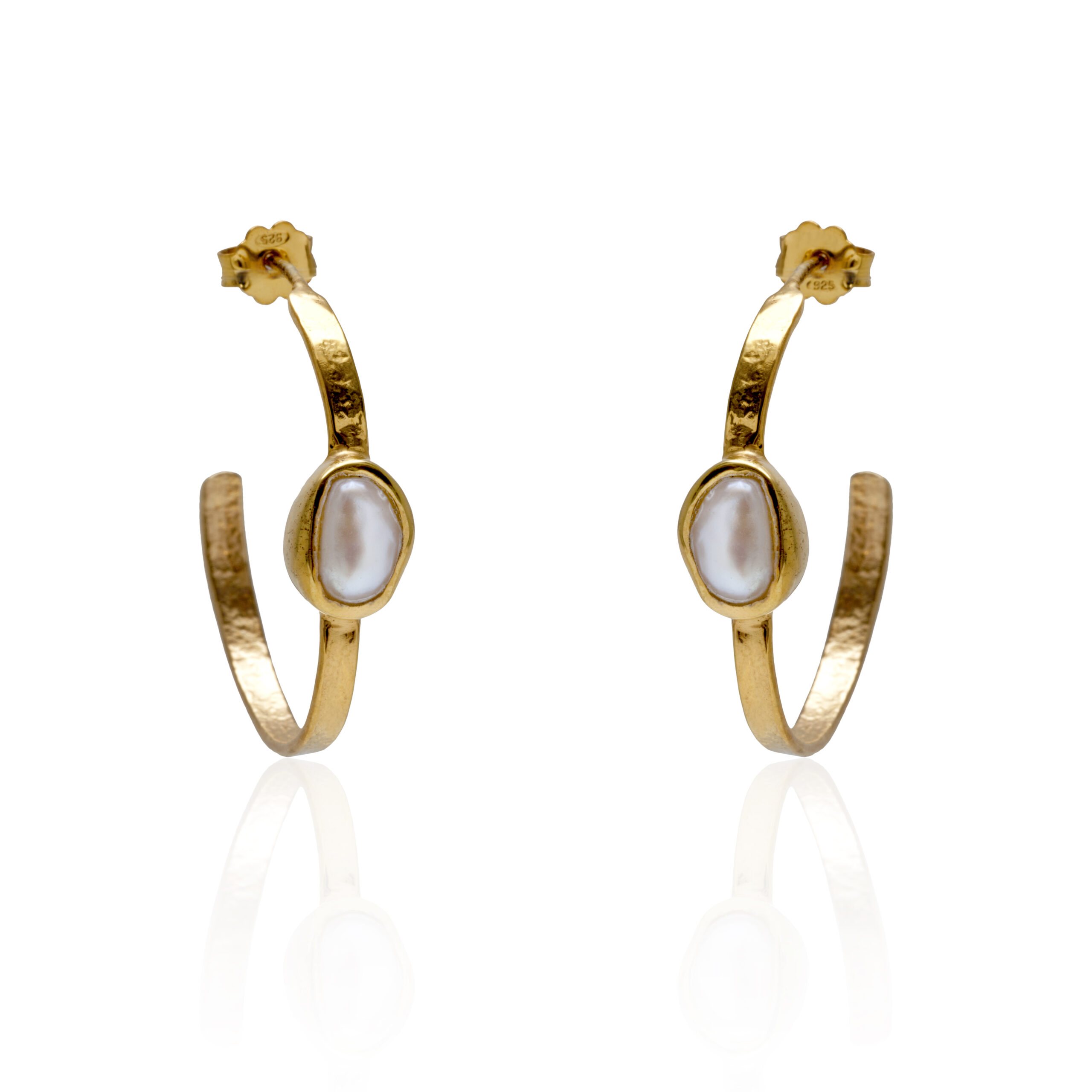 Pearl hoops