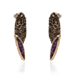 Bronze drop earrings thumbnail 1