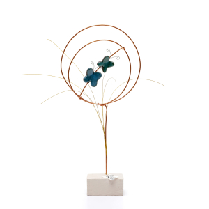 Butterfly or poppies garland