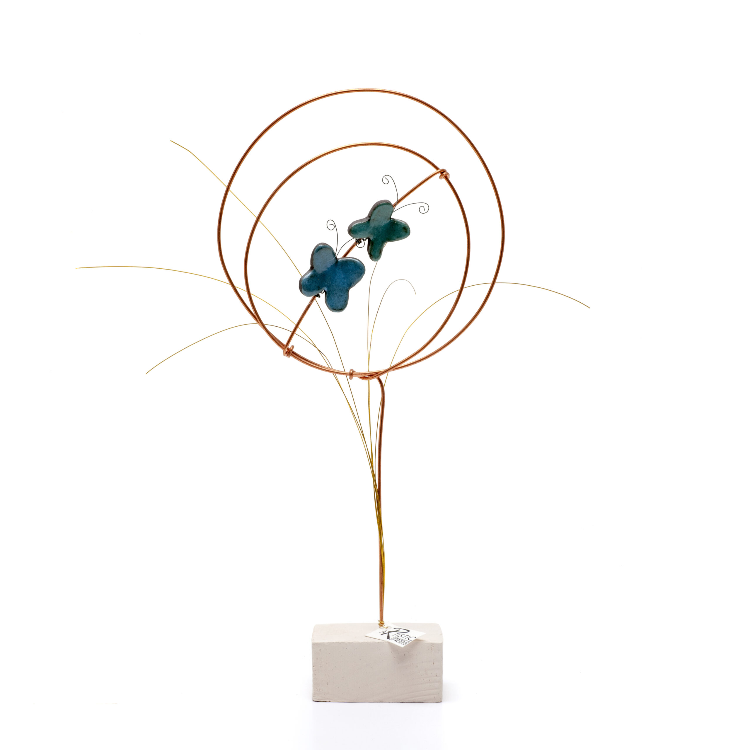 Butterfly or poppies garland