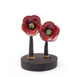 Double poppies charm thumbnail 2