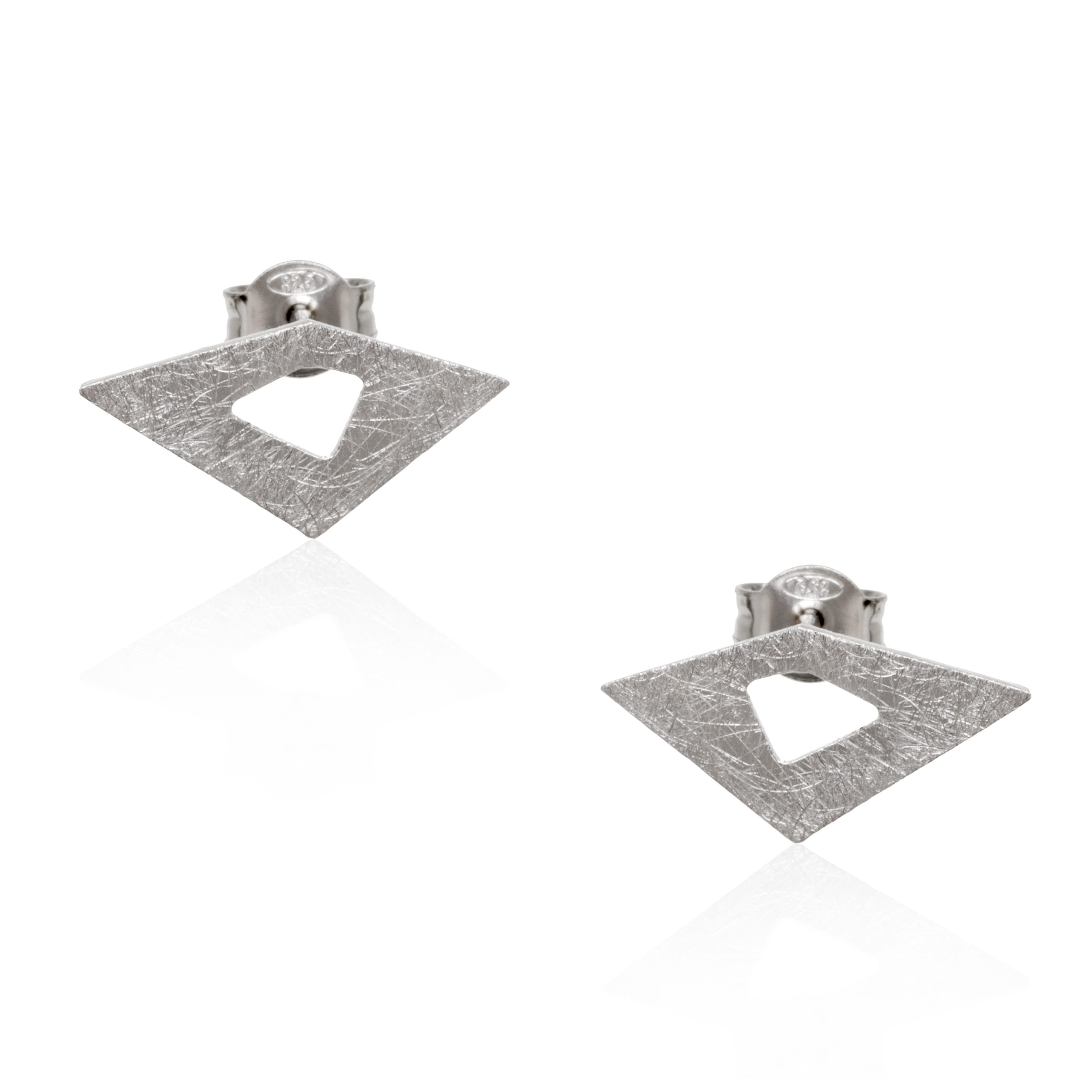 Geometric stud earrings