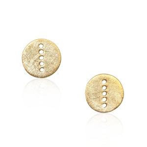 Dot circle earrings