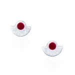 Fan earrings thumbnail 1