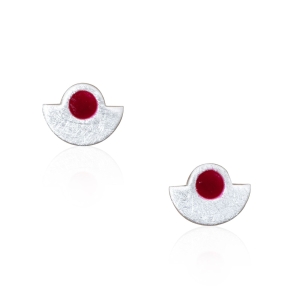 Fan earrings