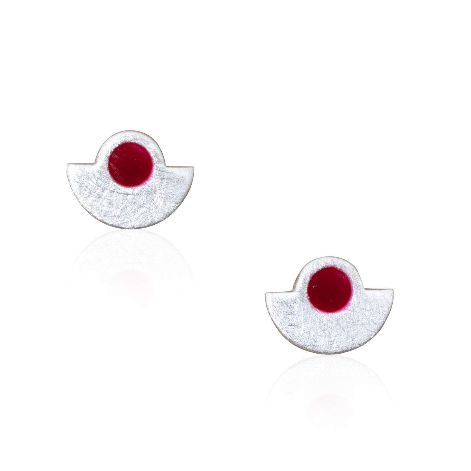 Fan earrings