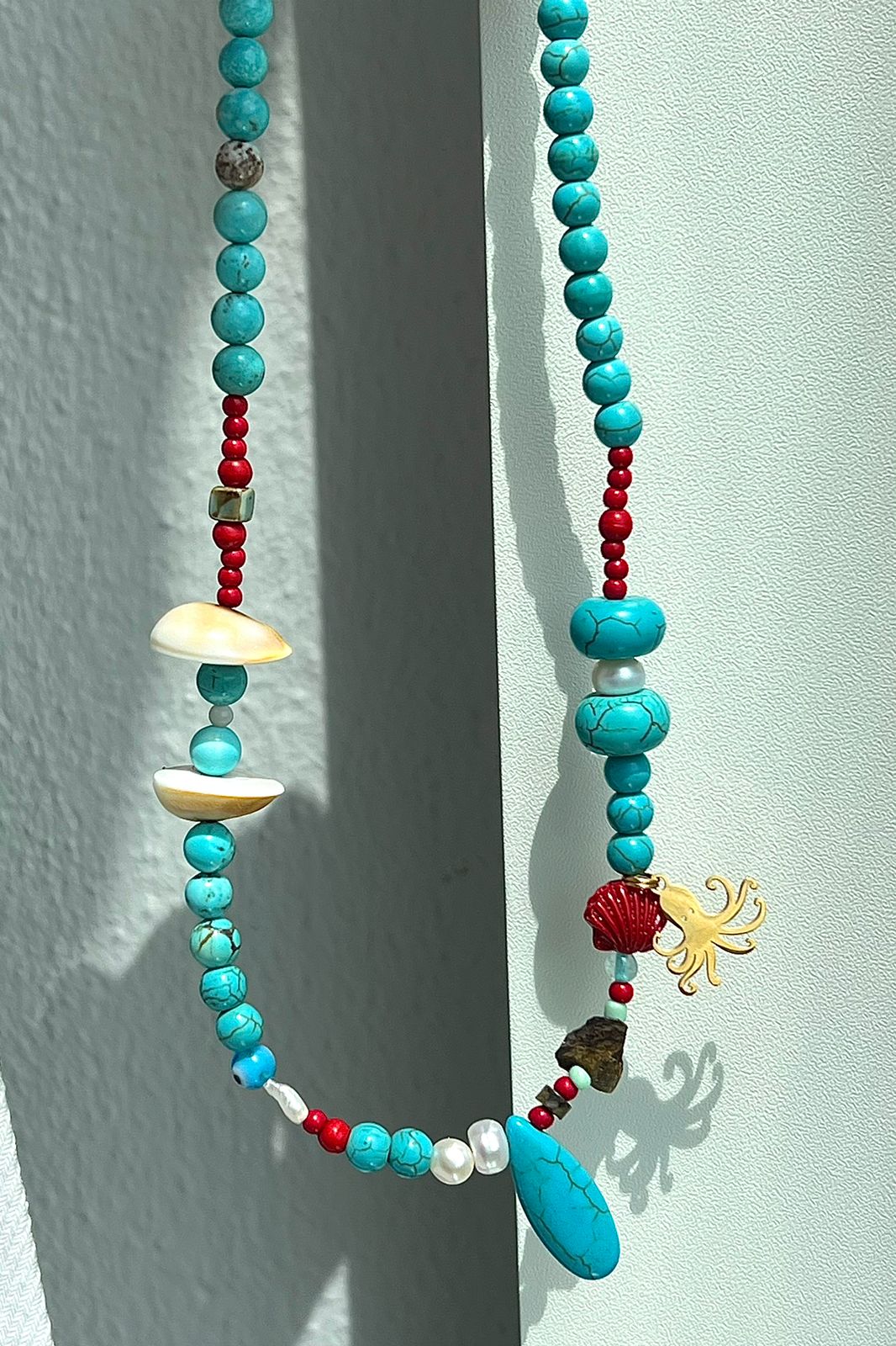 Octopus necklace