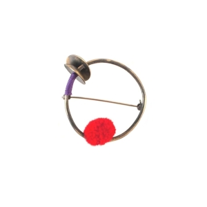 Planet brooch