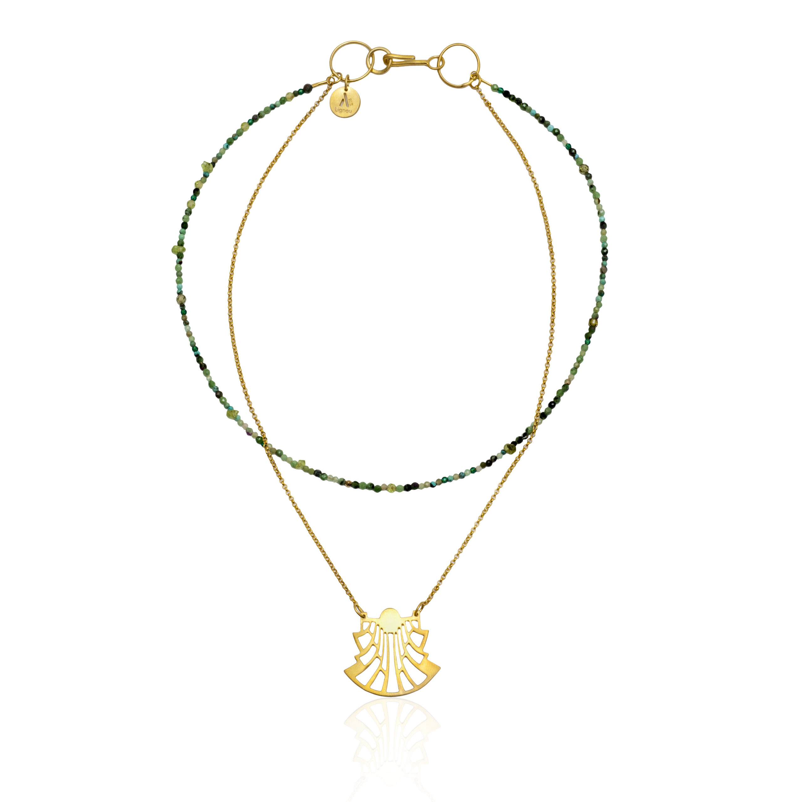 Pyrgi double necklace