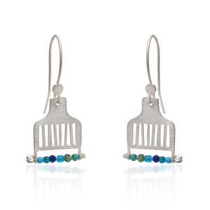 Pyrgi earrings jade carnelian