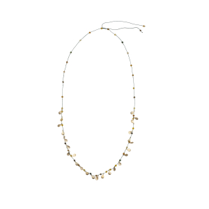 Gold drops necklace