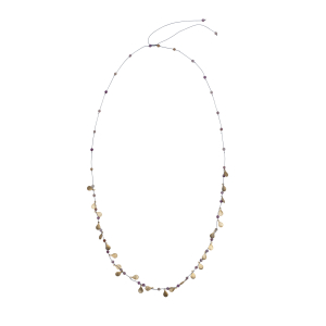 Gold drops necklace