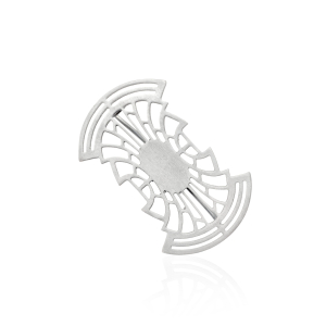 Pyrgi brooch silver
