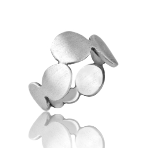 Dots silver ring